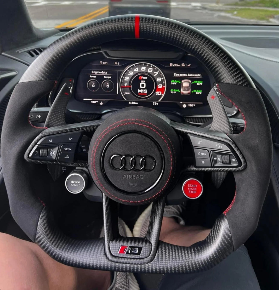 Carbon Steering wheel for Audi B9 S3 S4 S5 RS3 8V RS4 RS5