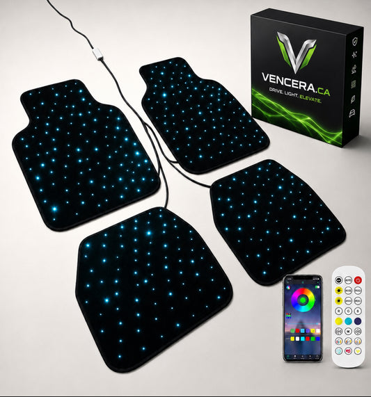 App Controlled Starlight car mats ( Starmats) ( Universal Fits all cars)